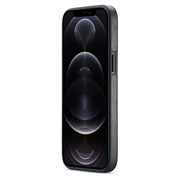 DG.MING Mobilskal till iPhone 12 / 12 Pro Logo View Svart