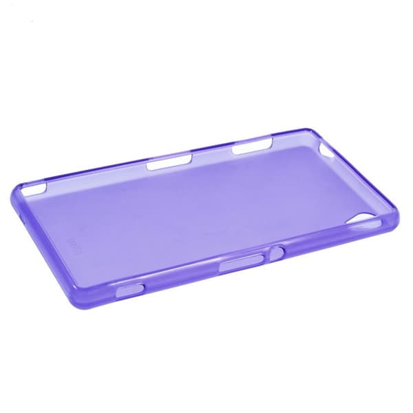 Matte Flexiskal till Sony Xperia Z3 - Lila Lila