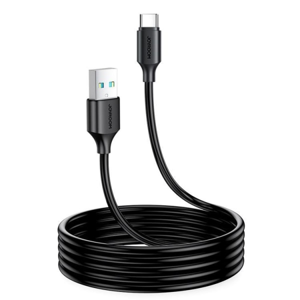 Joyroom USB-A til USB-C Kabel 2m - Sort
