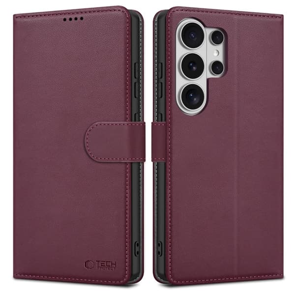 Tech-Protect Pung Taske Til Galaxy S26 Ultra - Mulberry Vinröd