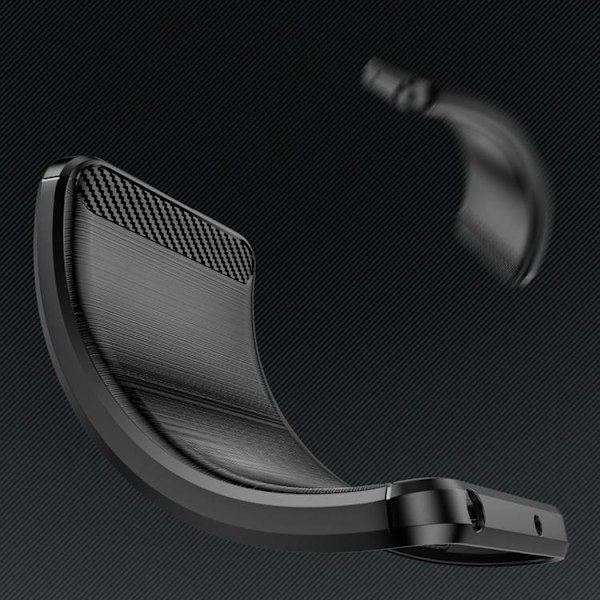 Tech-Protect Galaxy M15 Mobilskal TPUCarbon - Svart