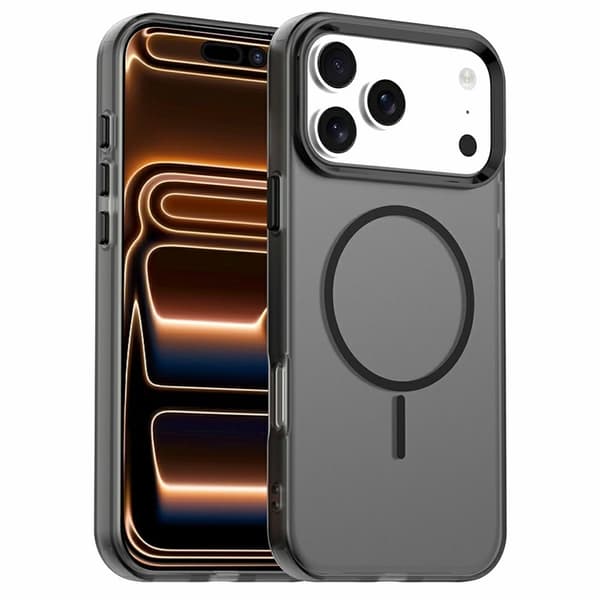 Mobilskal till iPhone 17 Pro Max MagSafe Candy Color - Svart Svart
