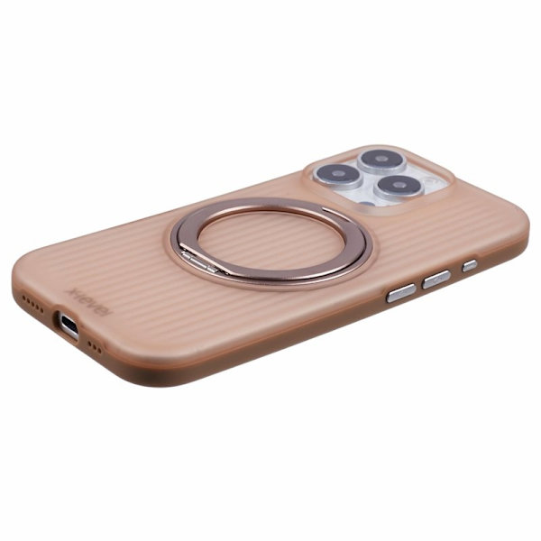 X-LEVEL Mobilskal till iPhone 16 Pro Max med Rotating Kickstand Guld
