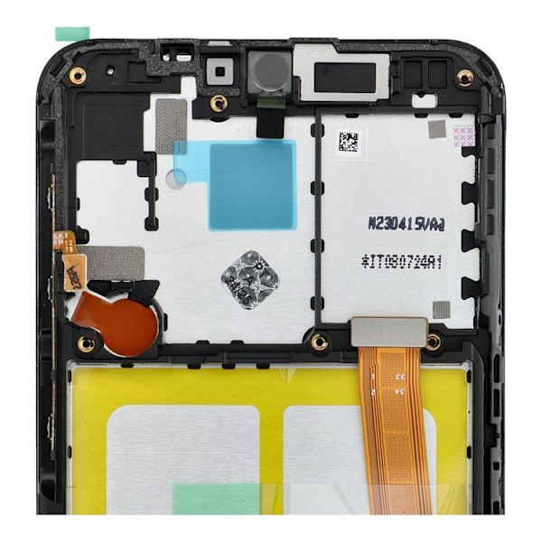 Galaxy A20e Skärm med LCD-display A202F Service Pack Svart