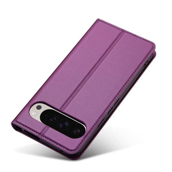 LC.IMEEKE L1 Series Google Pixel 9 Pro XL Plånboksfodral Konstläder - Lila