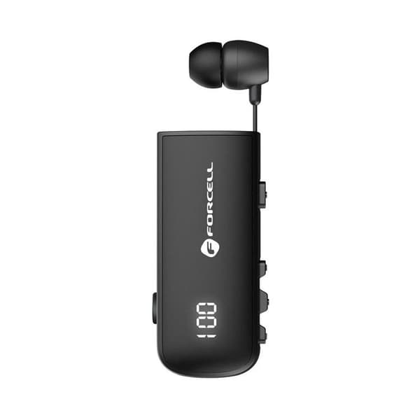 Forcell Trådløs In-Ear Øretelefondrev - Sort Black