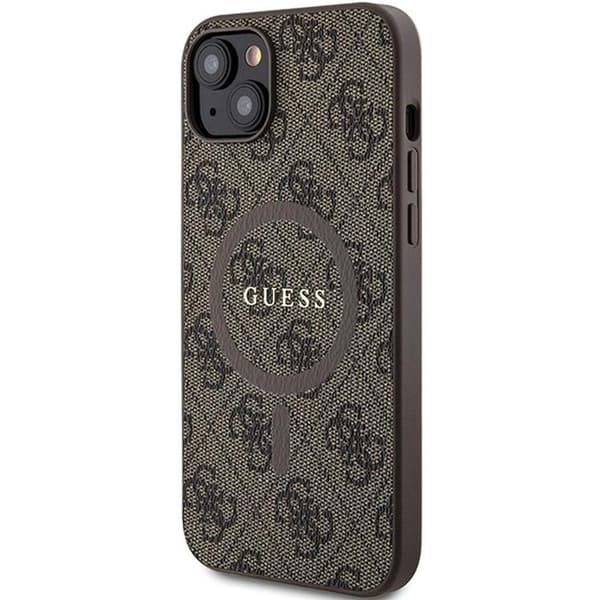 Guess Mobilskal till iPhone 14 Magsafe Classic Brun