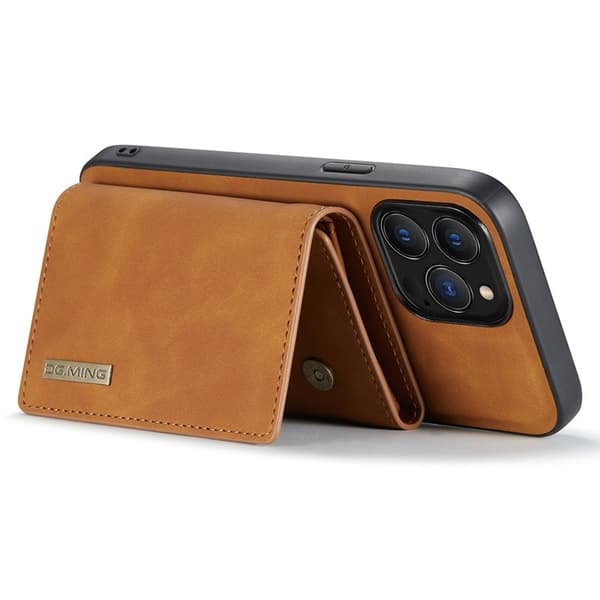 DG.MING M1 Series Mobilskal till iPhone 14 Pro Max 2-i-1 Magnetisk Brun