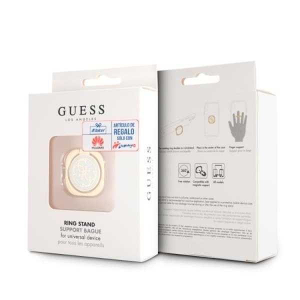 Guess Ringhållare - Guld/Vit Vit