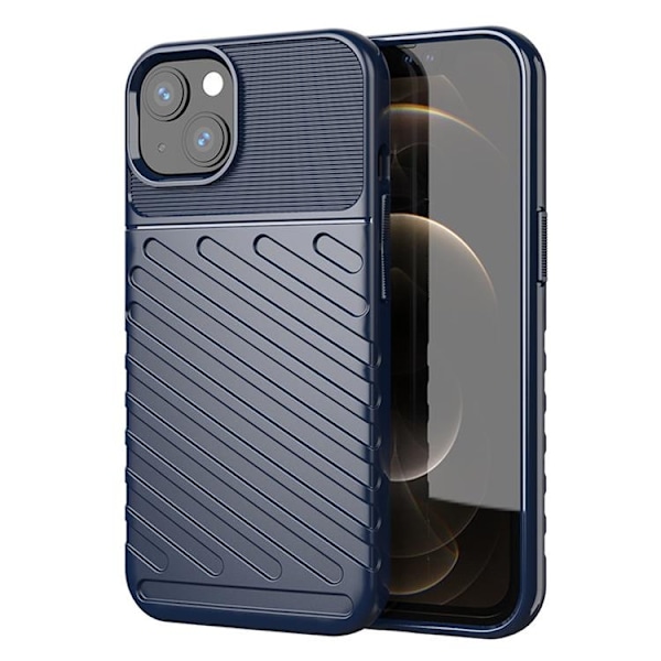 Thunder Flexible Skal iPhone 13 Mini - Blå Blå