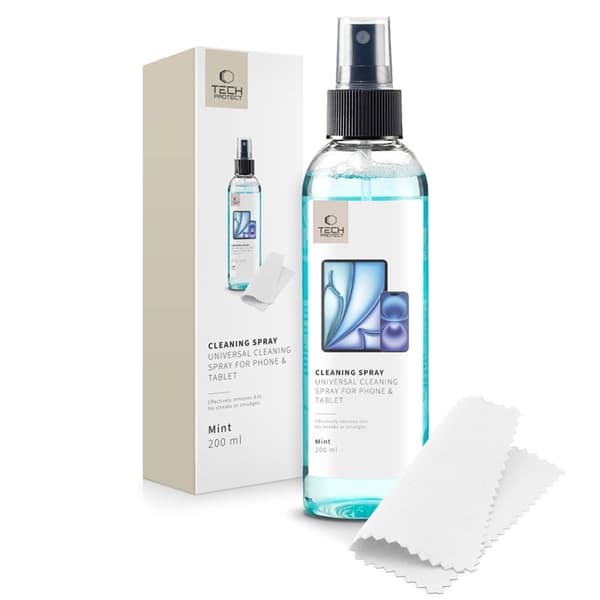 Tech-Protect Rengöring Spray För Telefon Och Tablett 200ml Grön