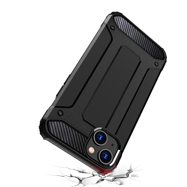 Mobilskal till iPhone 15 Hybrid Armor - Blå Blå