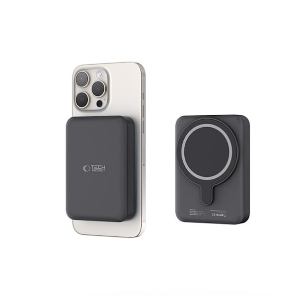 Tech-Protect Magsafe Powerbank 10000mAh PB11 LifeMag - Svart