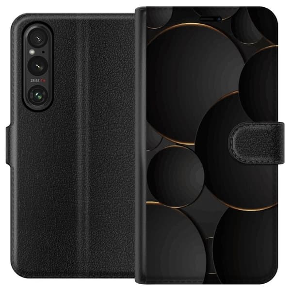 Pung Taske til Sony Xperia 1 V med Luksus Cirkler