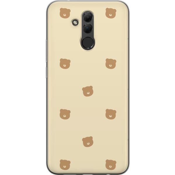 Telefontaske til Huawei Mate 20 lite med bjørnemønster