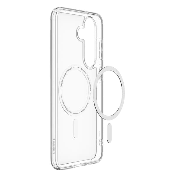 Spigen Mobilskal För Galaxy S26 FE Magsafe Ultra Hybrid - Clear/Vit