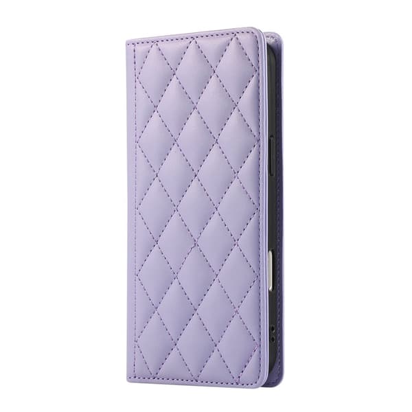 Plånboksfodral för Samsung Galaxy S26 Plus RFID-blockering Ställ - Lila