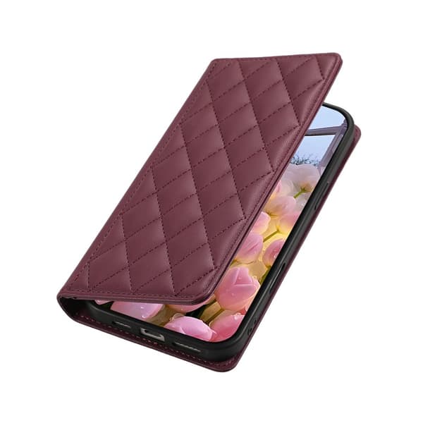 Plånboksfodral för Samsung Galaxy S26 Plus RFID-blockerande - Röd