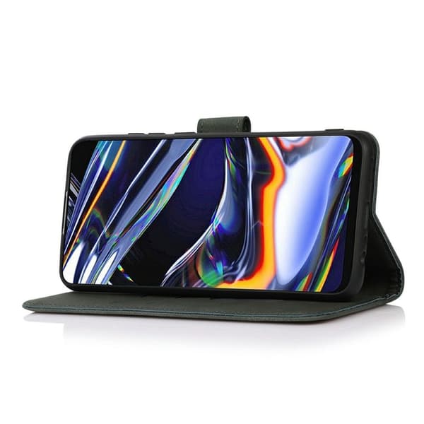 KHAZNEH Mobilskal till Samsung Galaxy S26 Edge KonstLäder - Grön