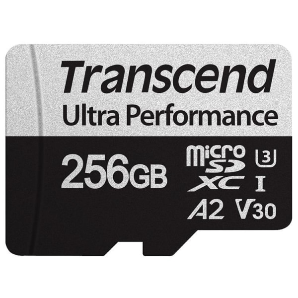 TRANSCEND MicroSDXC 340S 256 GB U3 A2 V30 (R160/W125)