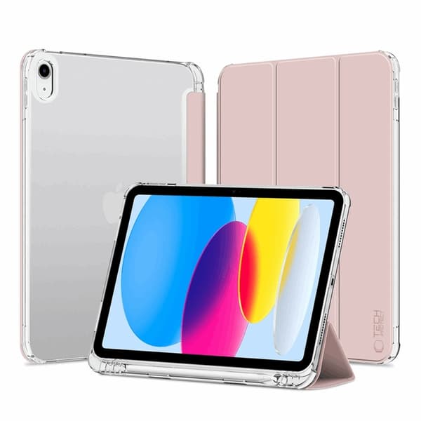 Tech-Protect iPad 10.9 (2022) Kotelo Hybrid - Pinkki Rosa