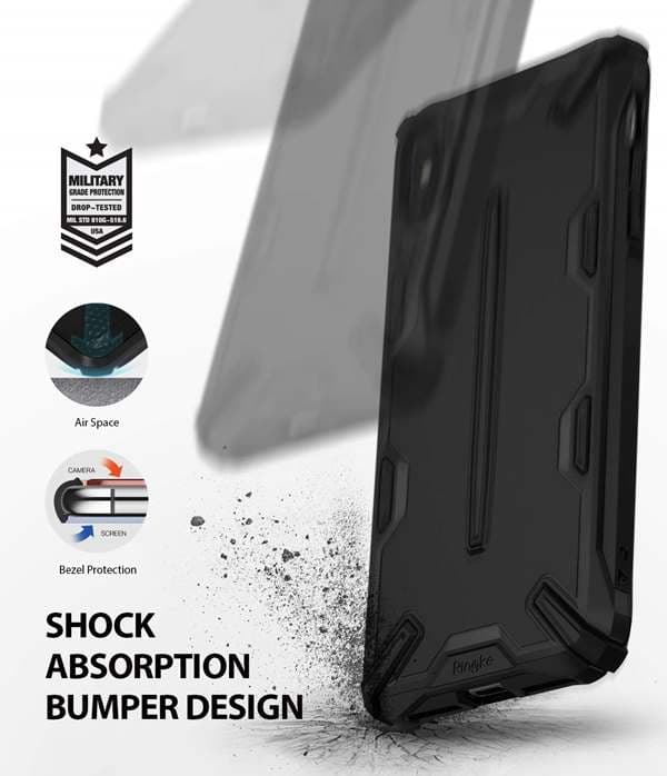 Ringke Dual X Taske til Apple iPhone XS Max - Sort Black