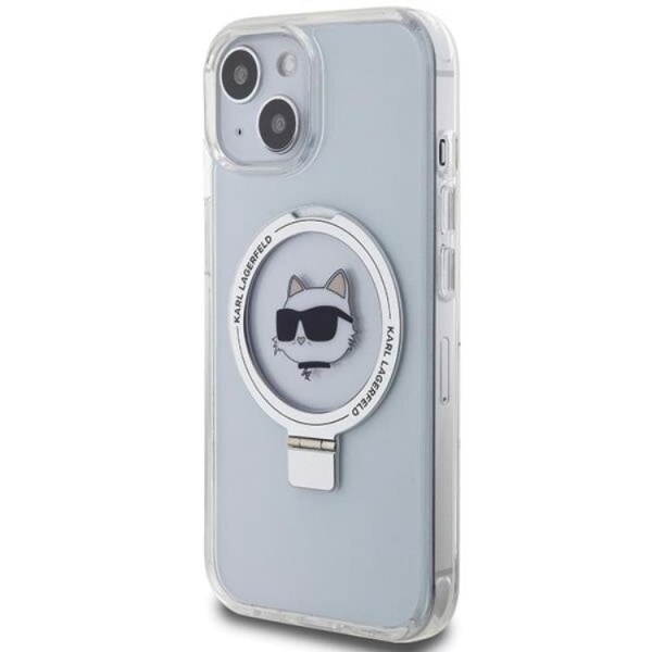 KARL LAGERFELD iPhone 15 Mobilcover MagSafe Ring stander
