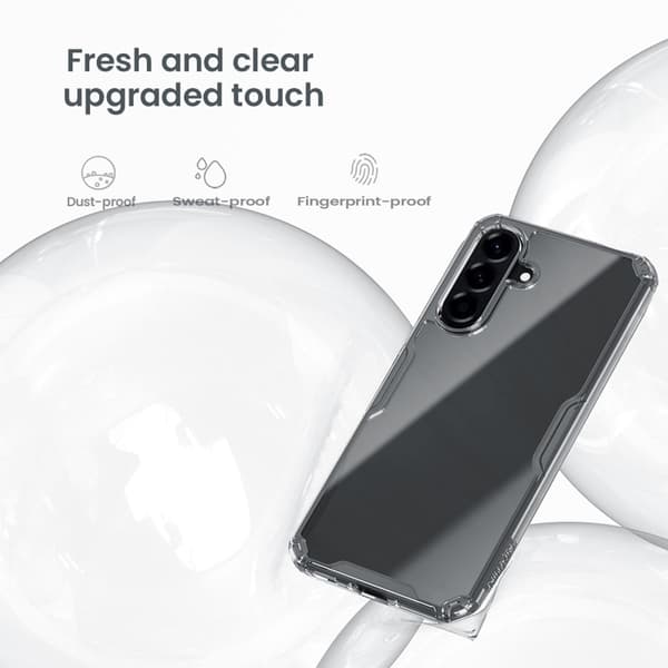 NILLKIN Mobilskal till Samsung Galaxy A57 Plast Transparent - Vit