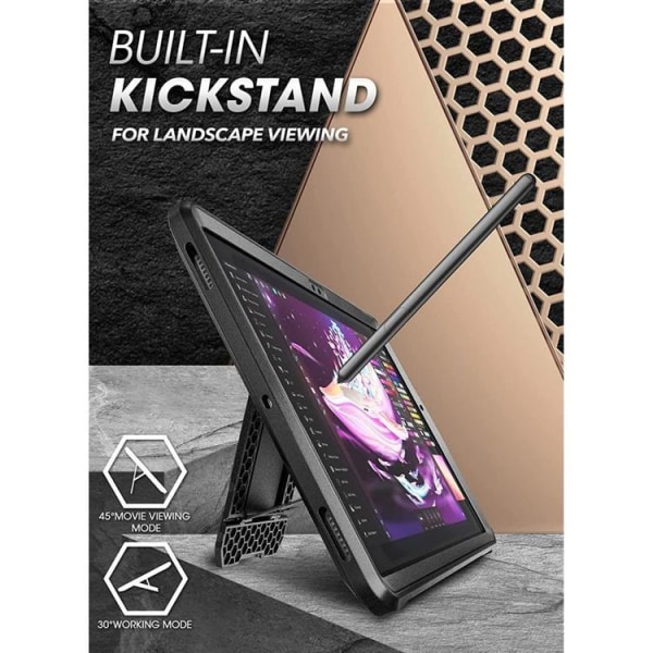 Supcase Unicorn Beetle Pro Skal Galaxy Tab A8 10.5 - Svart