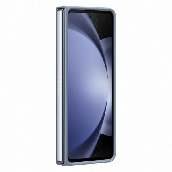 Samsung Galaxy Z Fold 5 Mobilcover PU Læder - Blå