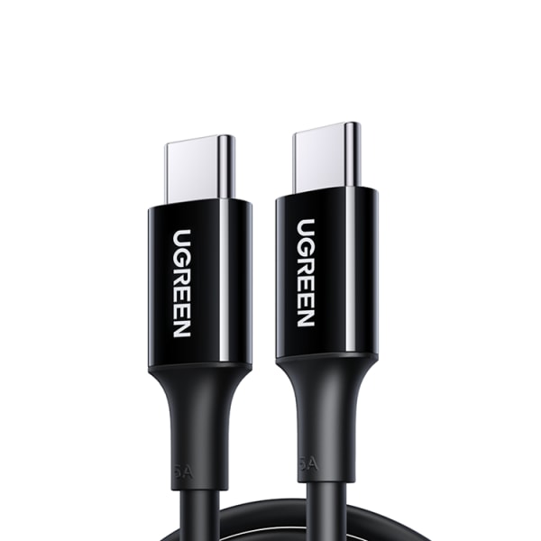 Ugreen US300 USB-C / USB-C 480Mb/s 5A 1m kabel - sort