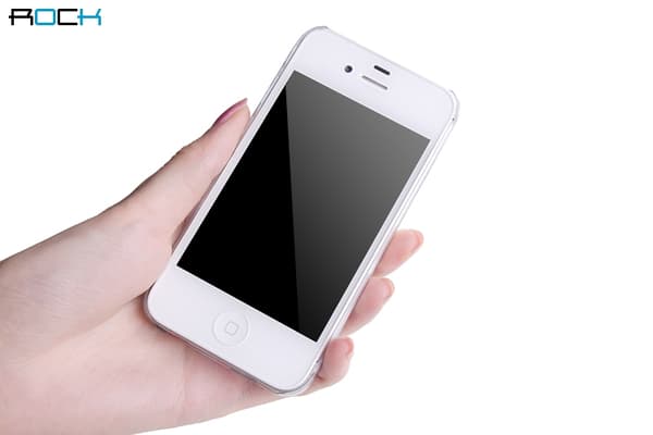 Rock Azure stone cover til iPhone 4  + Skærmbeskytter Mönster