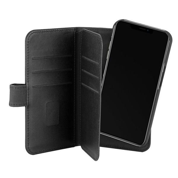 Gear Mobile Case 7 Card Slot iPhone 13 2in1 Magnetic Case - Sort Black