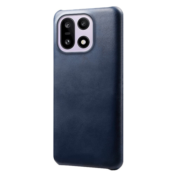 Mobilskal till OnePlus 15 5G Calf Texture PU Läder - Blå Blå