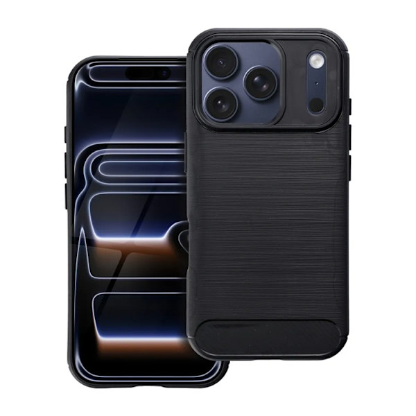 Mobilskal till iPhone 17 Pro Carbon - Svart