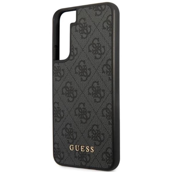 Guess Galaxy S24 Ultra Mobilskal Metall Guld Logo - Svart