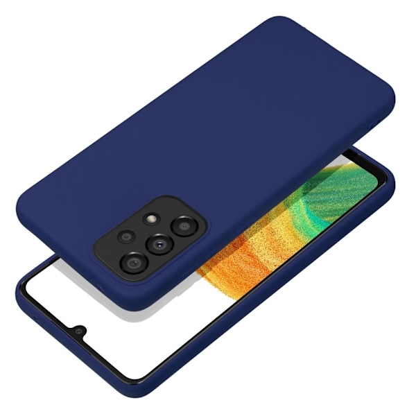 Galaxy A33 5G Skal Forcell Soft Mjukplast Mörk- Blå