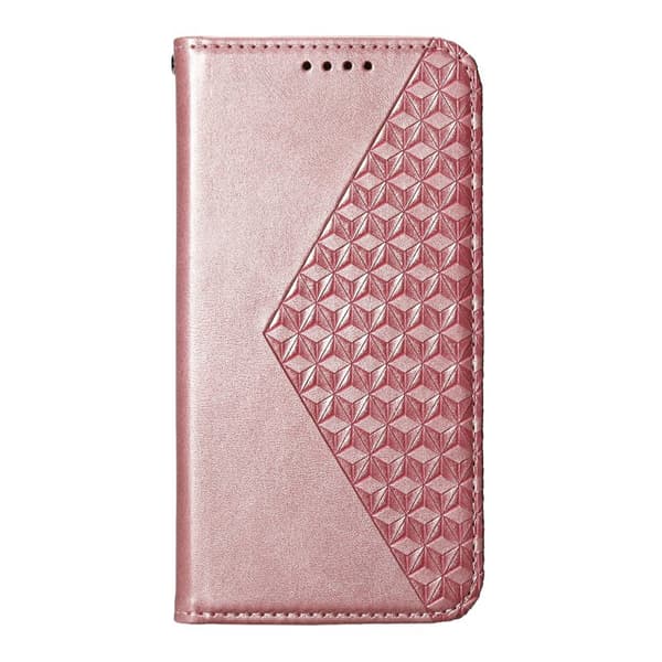 Plånboksfodral för Samsung Galaxy S26 Plus Konstläder med handledsrem - Roséguld