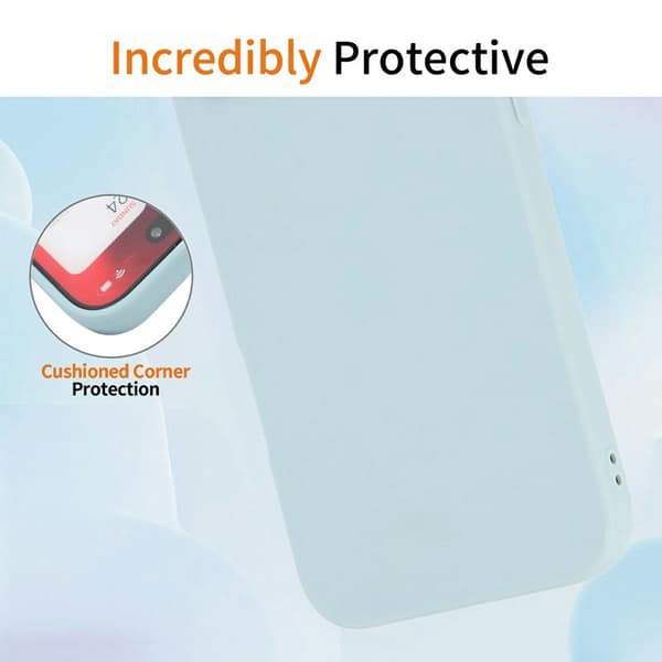Mobilskal för Samsung Galaxy S26 Precisa kamerahål TPU Shockproof - Ljusblå