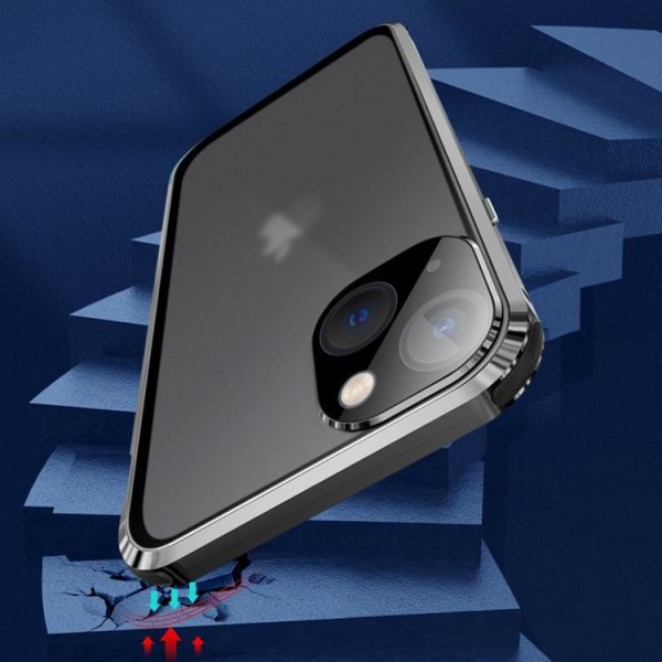 iPhone 14 Plus Skal Anti-Spy Metall - Guld