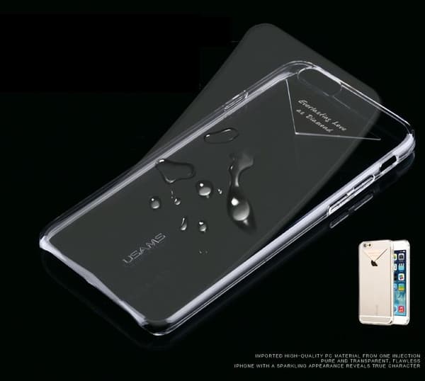 Usams Bagcover Taske til Apple iPhone 6/6S - Sølv Silver