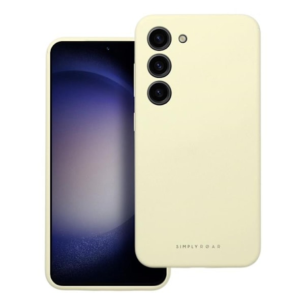 Roar Galaxy A35 5G Mobilskal Cloud Skin - Ljusgul