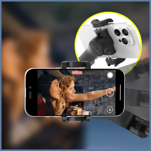 Araree Pod Gimbal 1X Selfiepinne med stativ – Svart