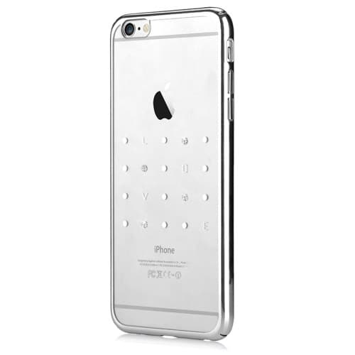 Devia Crystal Love iPhone 6 / 6S - hopea Silver