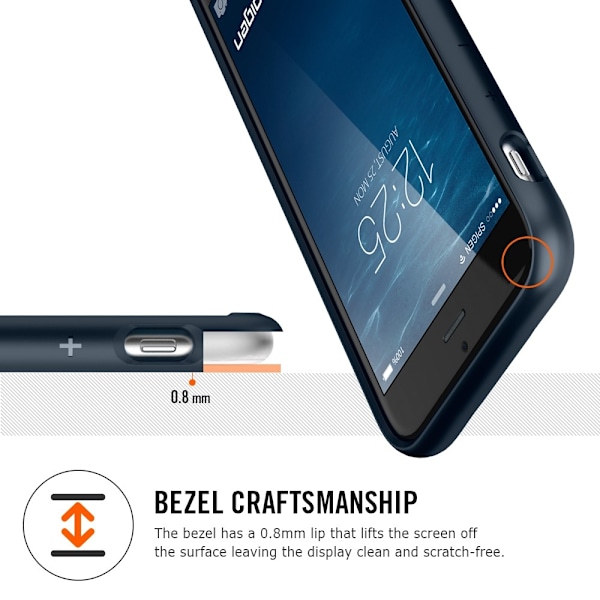 SPIGEN Ultra Hybrid skal till Apple iPhone 6(S) Plus (Mint)