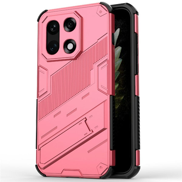 Mobilskal till OnePlus 15 PC + TPU Shockproof Kickstand - Rosa Rosa