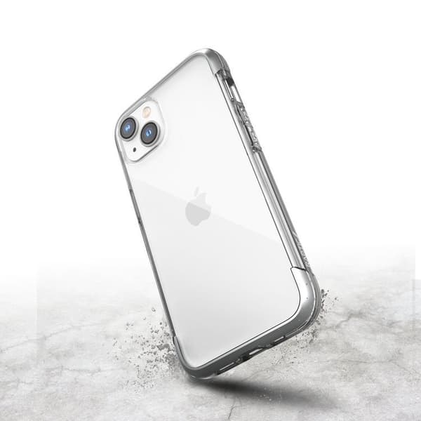 Raptic iPhone 14 Plus -kotelo X-Doria Air - hopea Silver