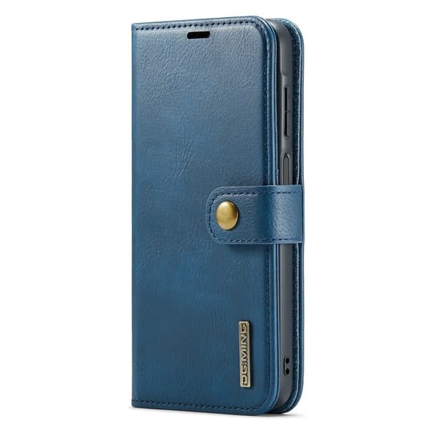 DG.MING Samsung Galaxy A26 5G Plånboksfodral Äkta läder - Blå
