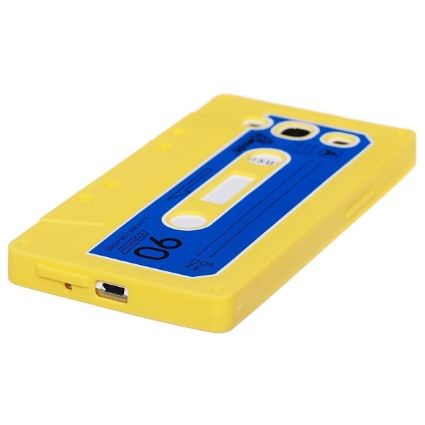 Cassette silikon skal till Samsung Galaxy S3 i9300 (Gul)