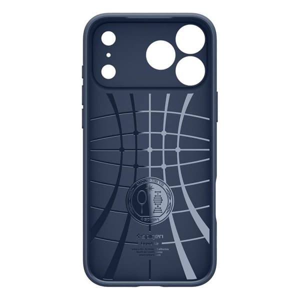Spigen Mobilskal till iPhone 17 Pro Liquid Air - Marinblå Blå